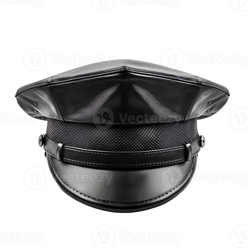 Police hat on isolated transparent background png