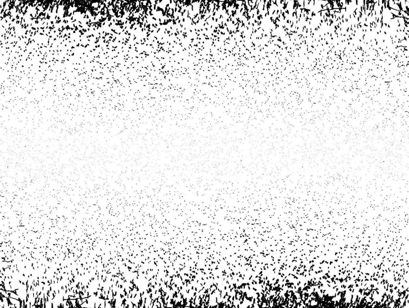 black and white grunge and noise texture background, gradient dots for design overlay vector