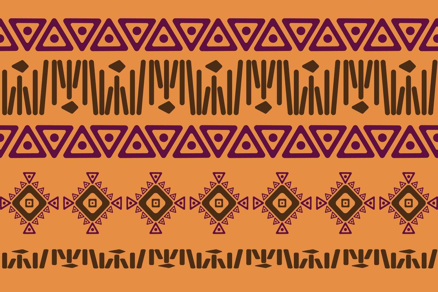 Navajo native american fabric seamless pattern,geometric tribal ethnic traditional background, design elements, design for carpet,wallpaper,clothing,rug,interior,embroidery illustration. vector
