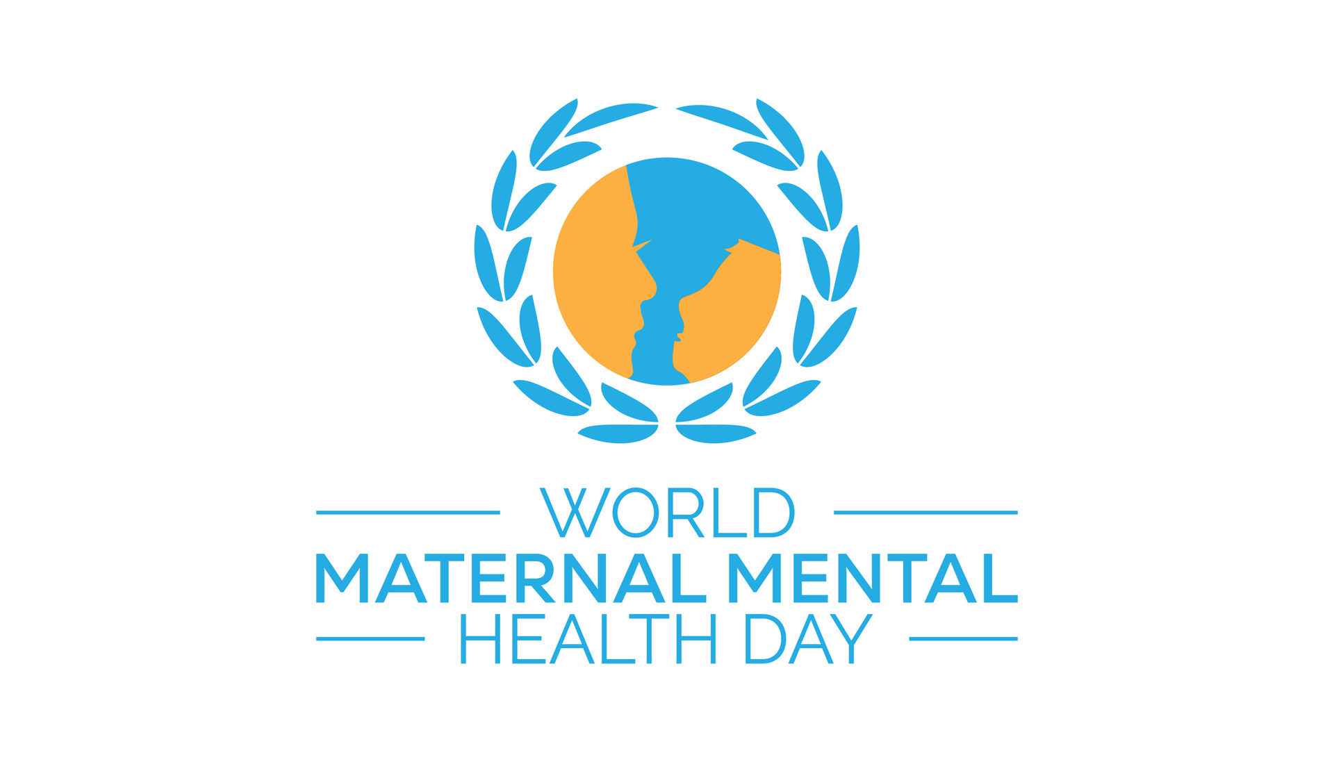 World Maternal Mental Health Day observed every year in May. Template