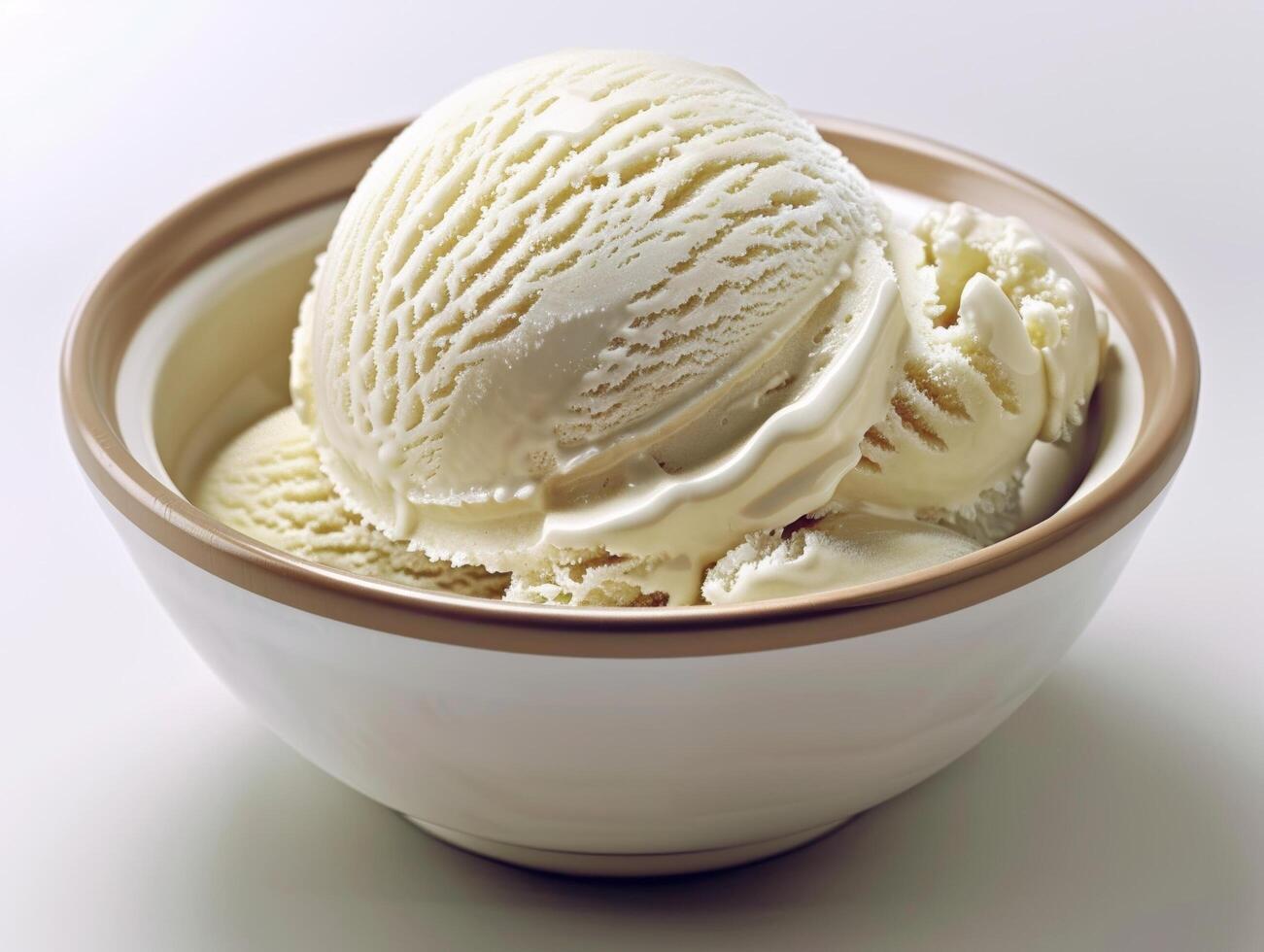 Vanilla Ice Cream Scoop photo