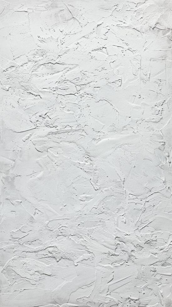 White Textured Plaster Wall photo