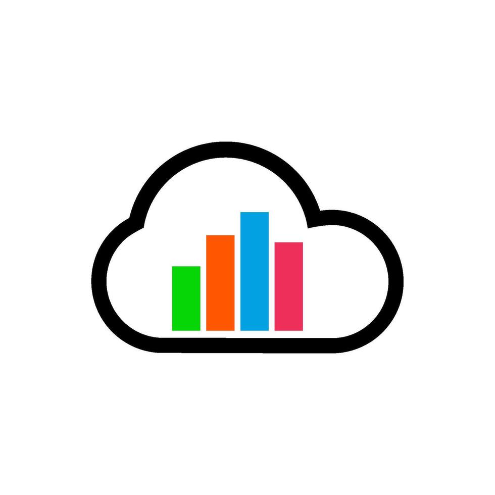 cloud logo design template illustration vector