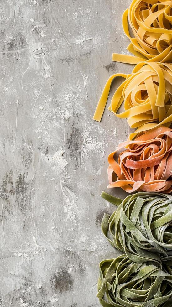 Artisan Fettuccine Pasta Trio photo