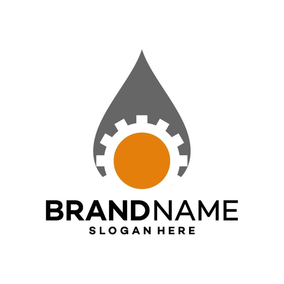 drop water logo design template illustration vector