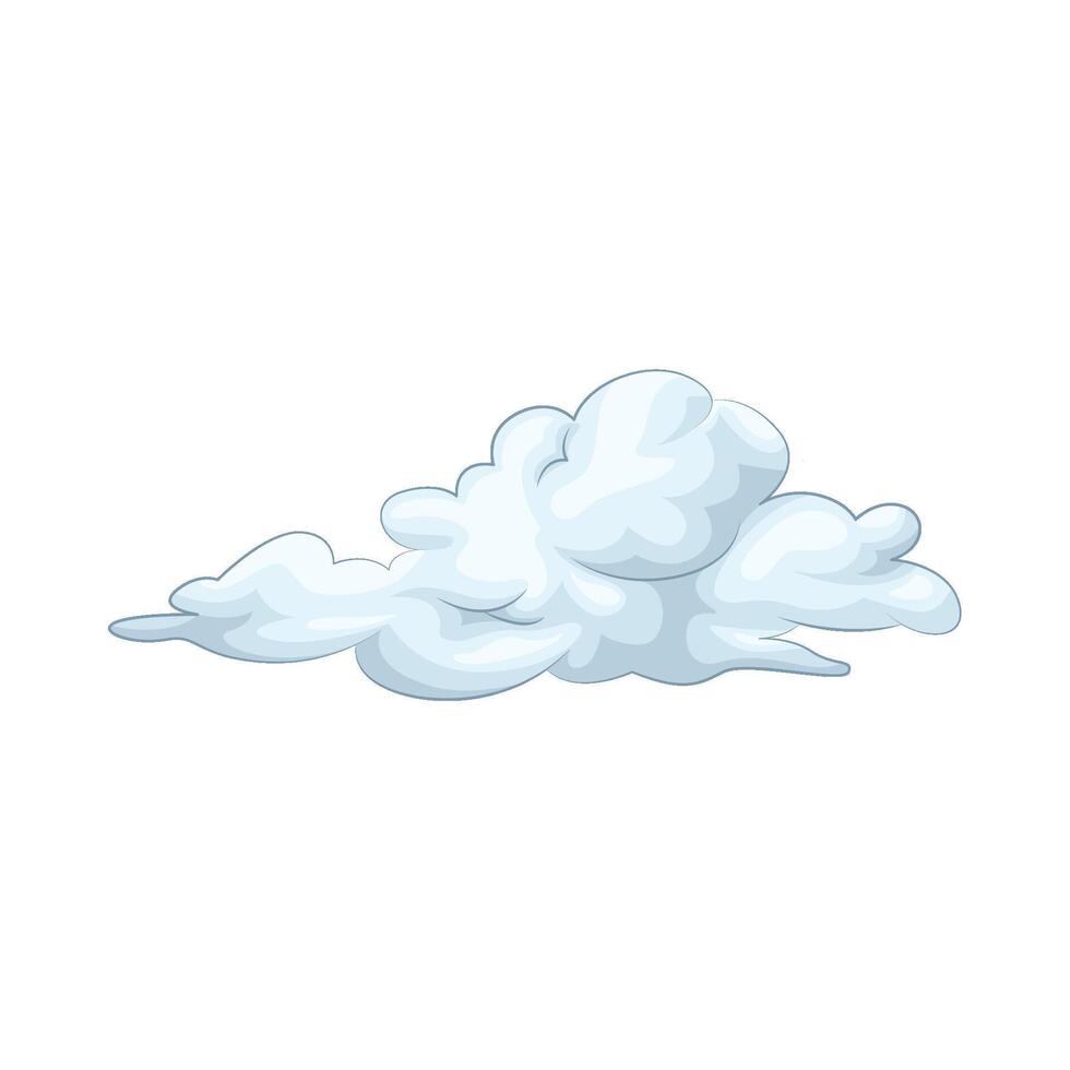 Illustration of cloud vector