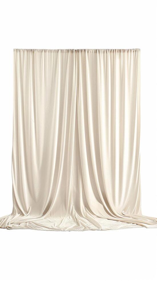 Silk Stage Curtain Drapery photo