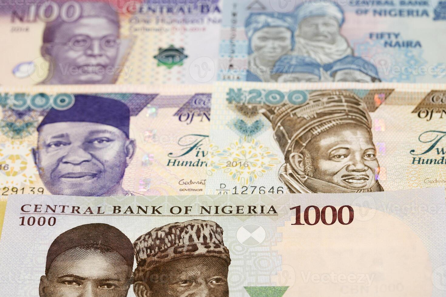 Nigerian naira a business background photo