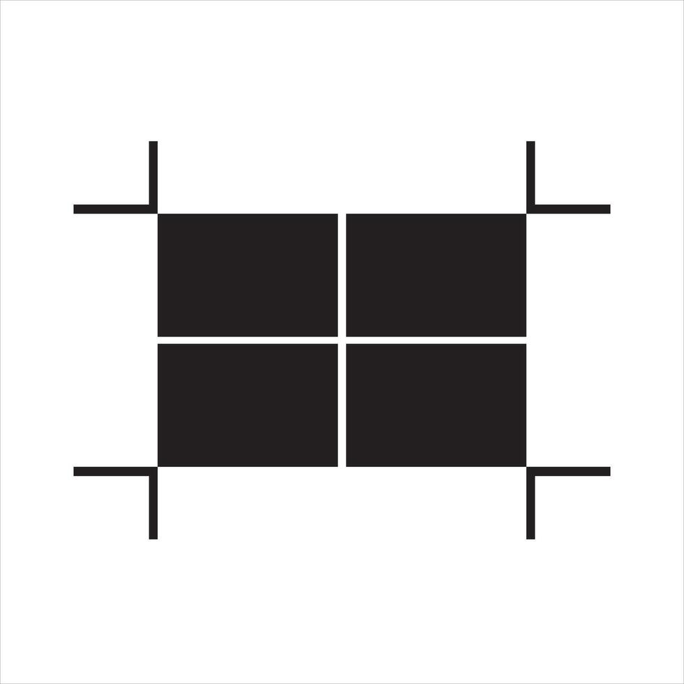 foto collage cuadrícula estado animico tablero modelo. conjunto de blanco vertedera del arado. fotografía álbum diseño horizontal diseño de sencillo ilustración. vector
