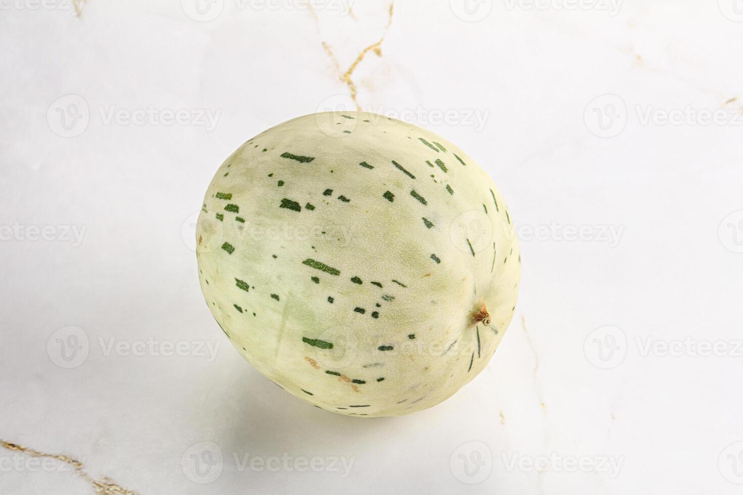 Ripe sweet juicy Dalmatin melon photo