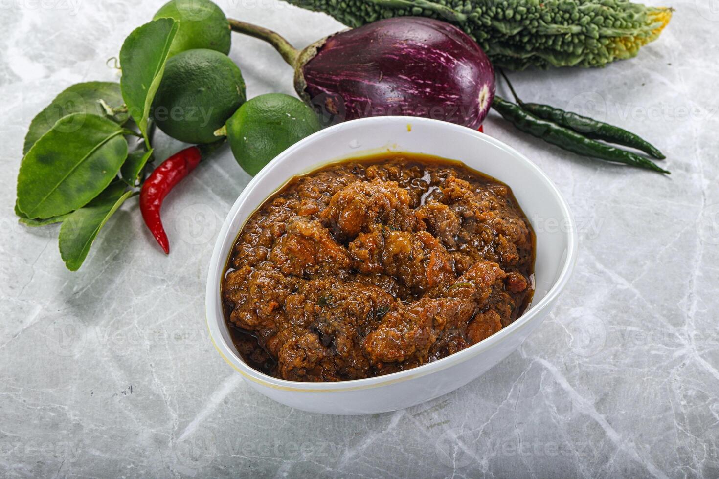 Indian vegetarian cuisine - malay kofta photo