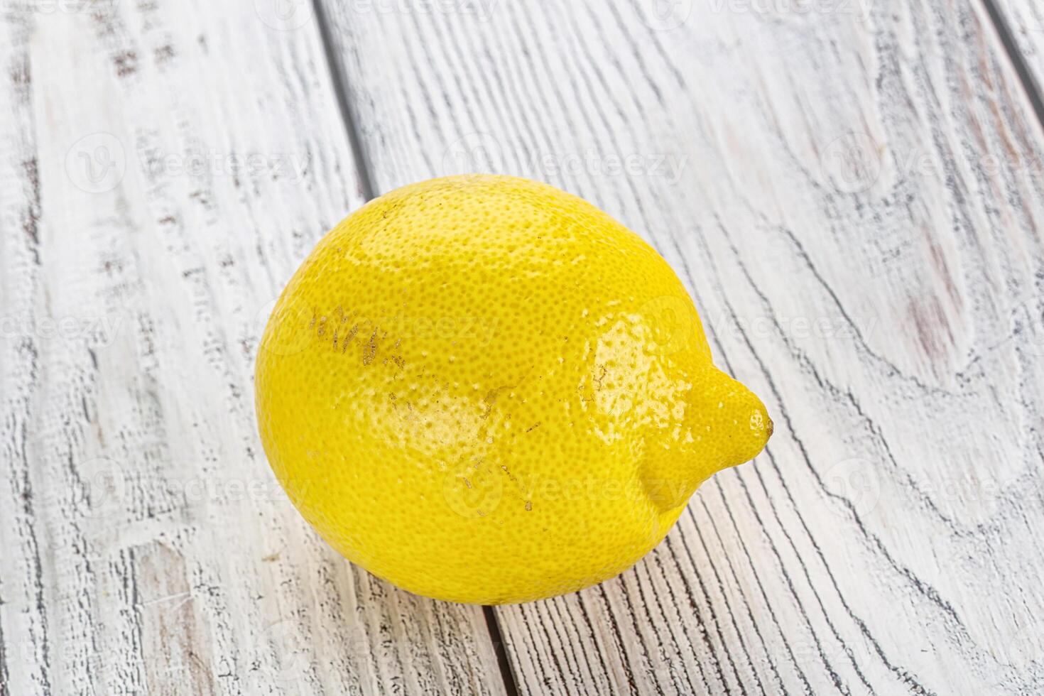 Ripe sour yellow juicy lemon photo