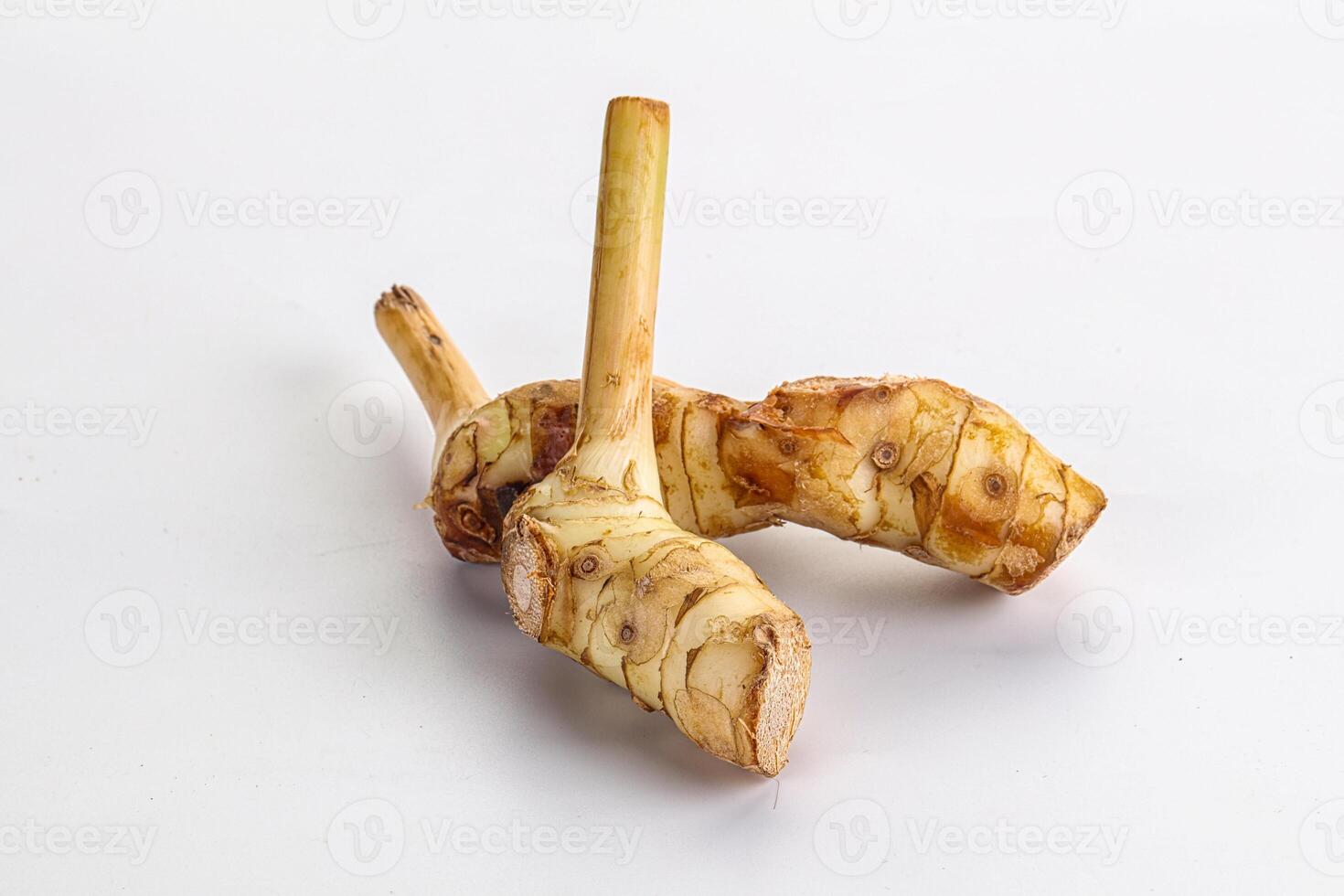 Raw galangal root seasonong aroma photo