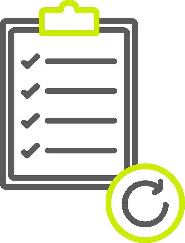 Sprint Line Two Color Icon vector
