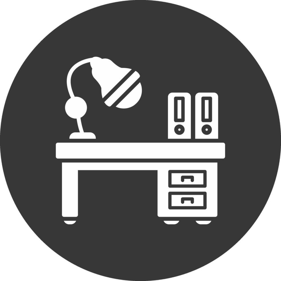 Workspace Glyph Inverted Icon vector
