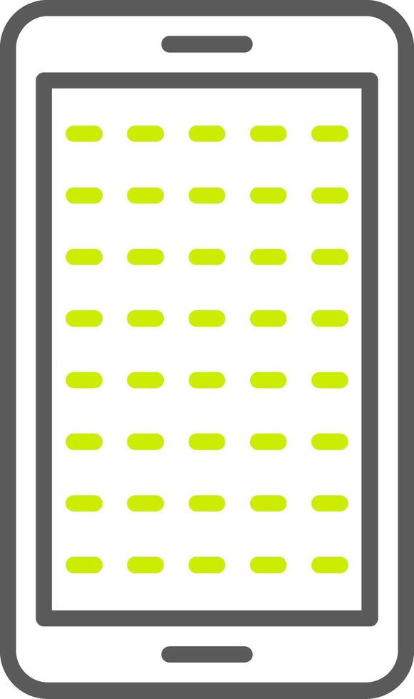 E Learning Line Two Color Icon vector
