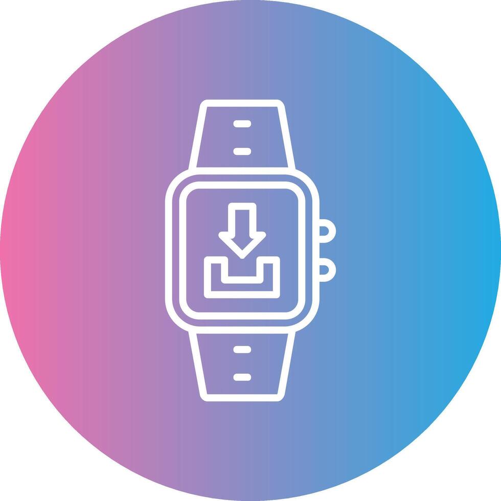 Download Line Gradient Circle Icon vector