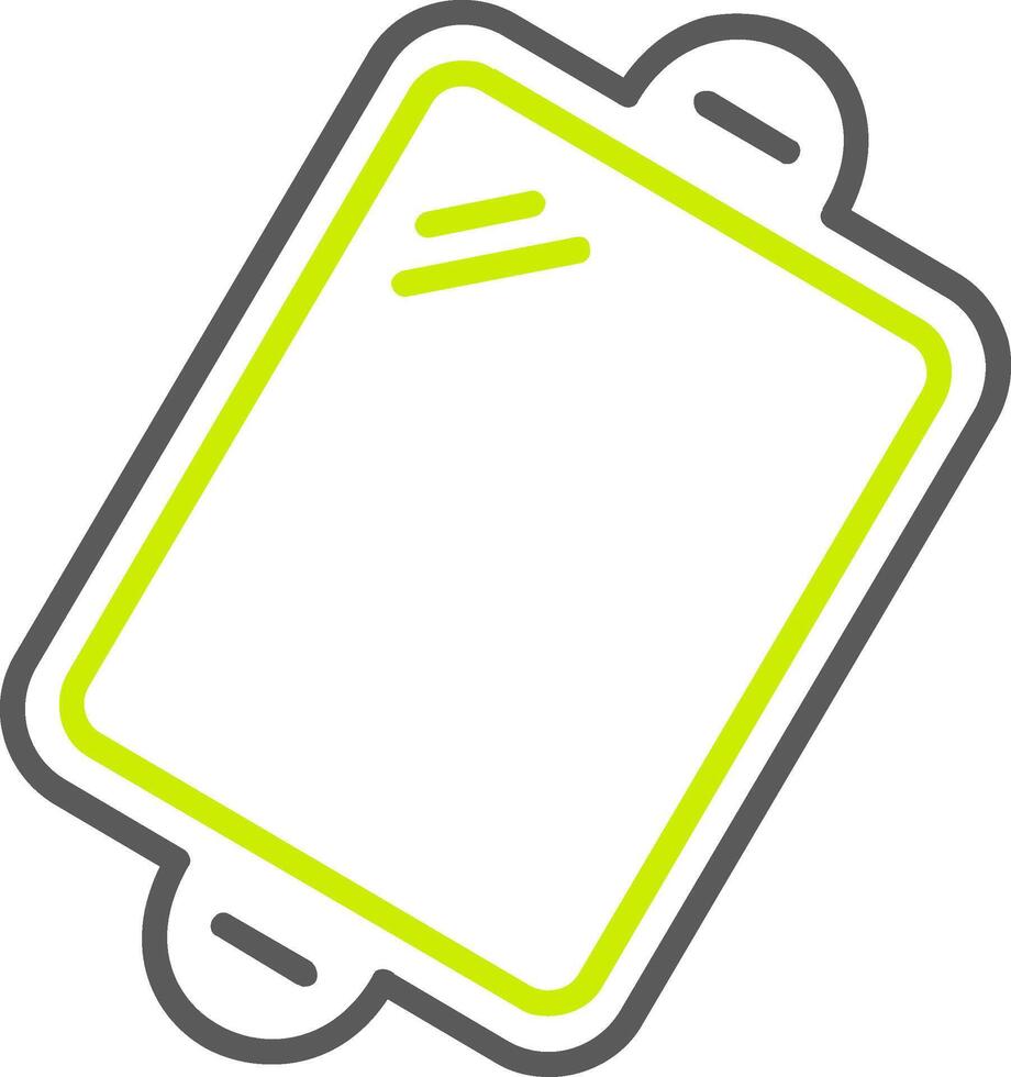 Baking trays Line Two Color Icon vector