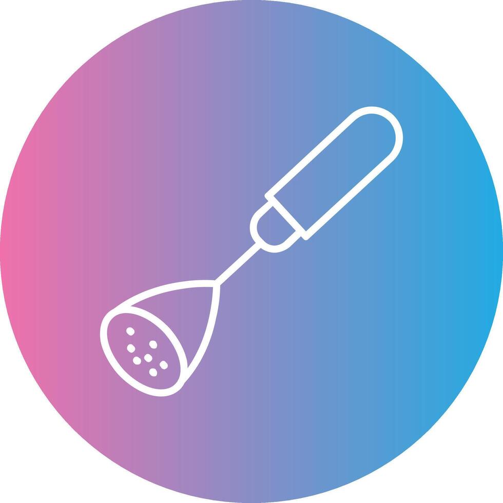 Masher Line Gradient Circle Icon vector