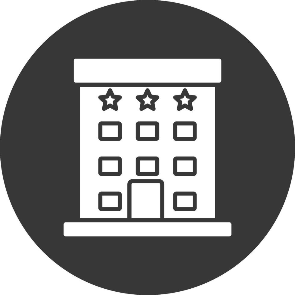 Autograph Collection Glyph Inverted Icon vector
