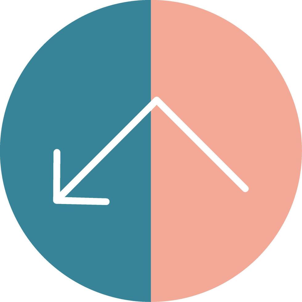 Bounce Glyph Two Color Icon vector
