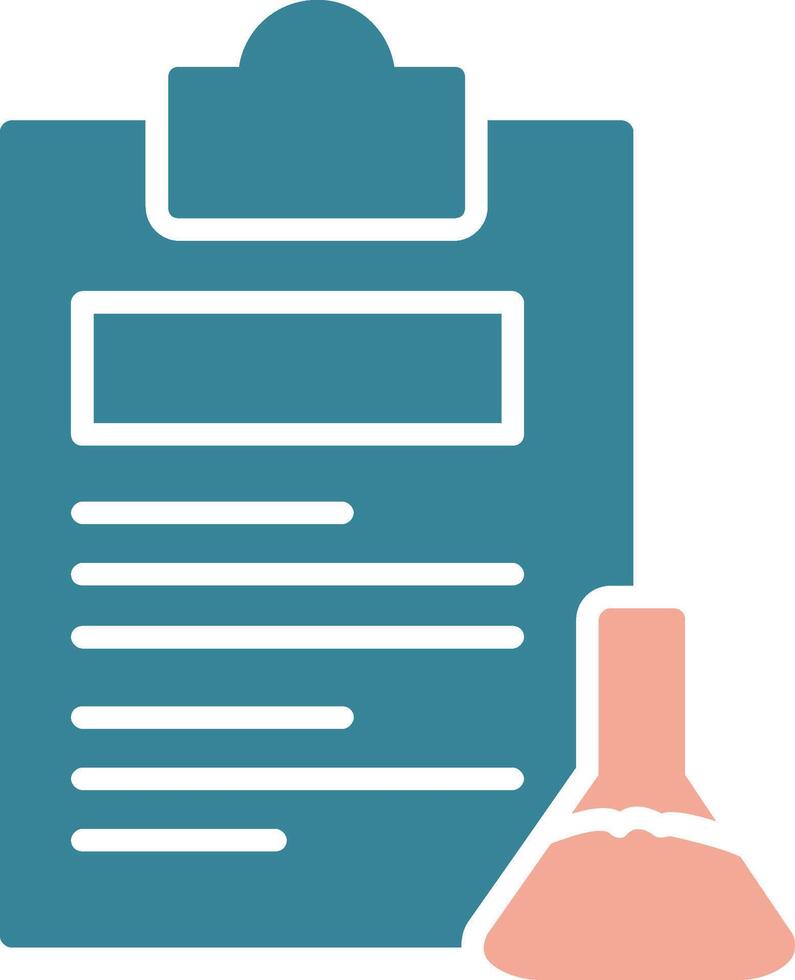 Experiments Glyph Two Color Icon vector