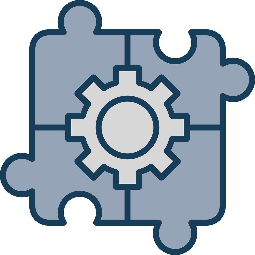 fósil combustibles línea lleno gris icono vector