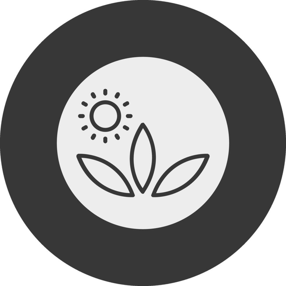 Local Farm Glyph Inverted Icon vector