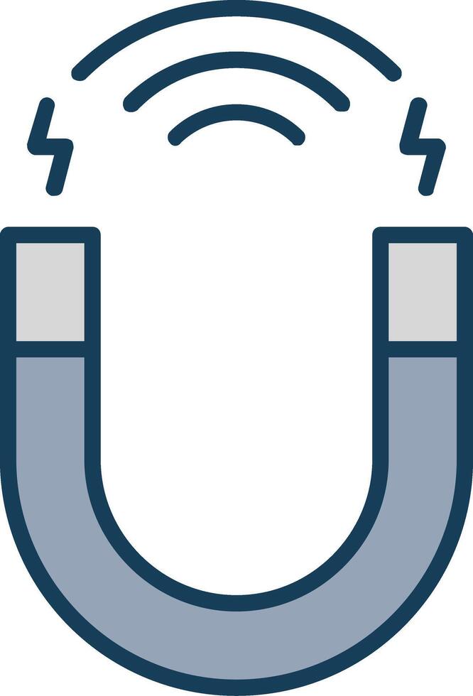 Attracting Customers Line Filled Grey Icon vector