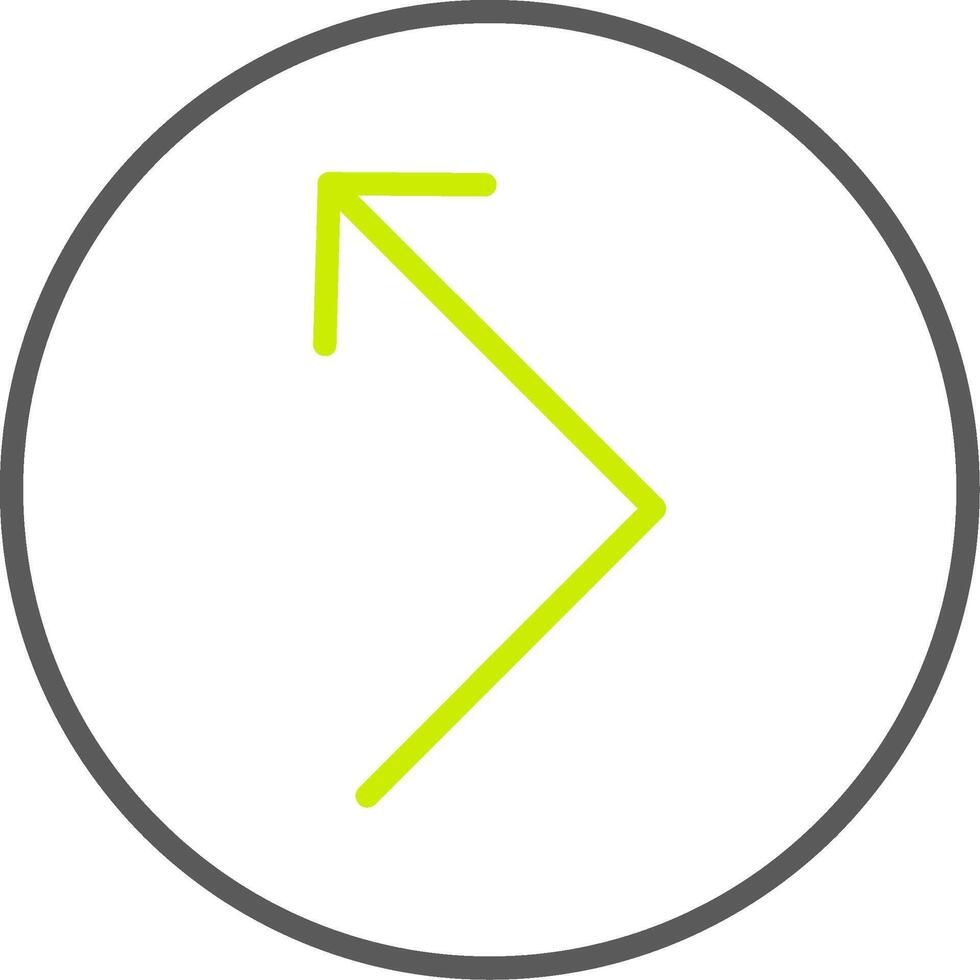 Bounce Line Two Color Icon vector