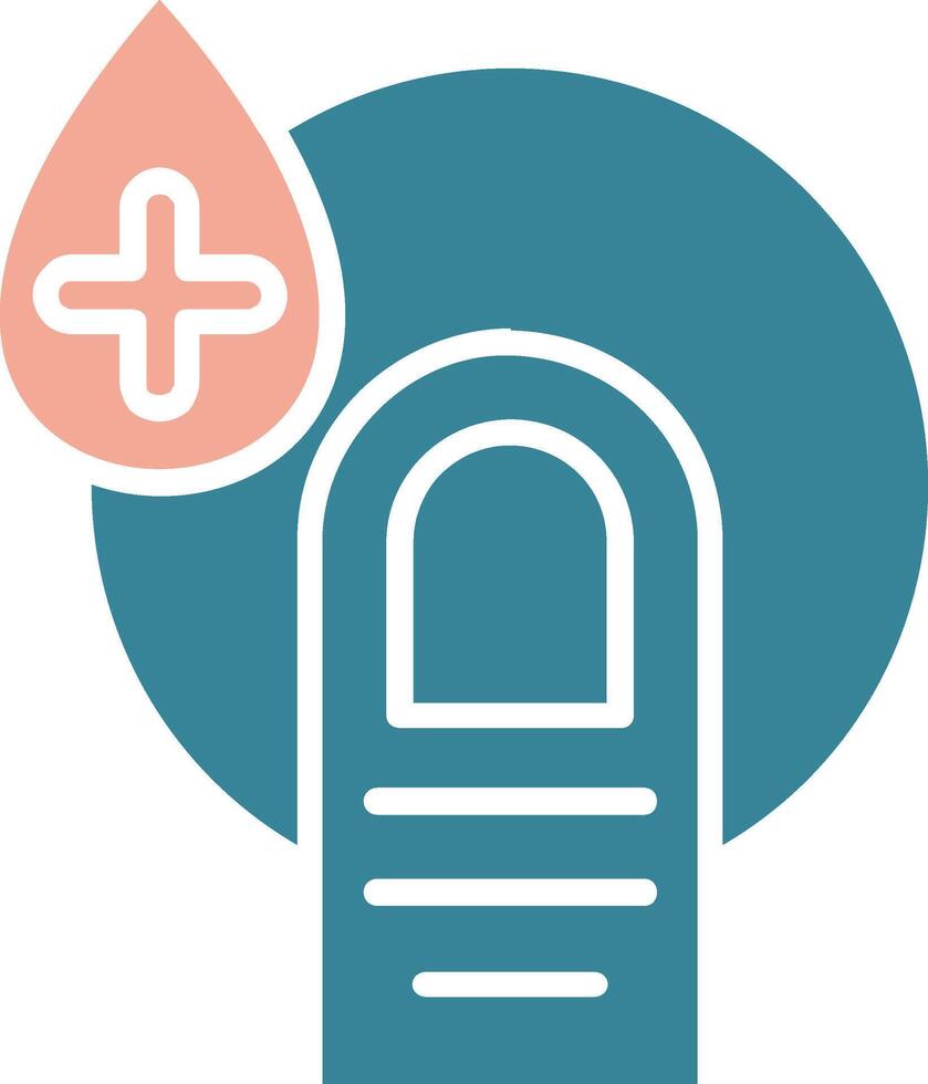 Hygiene Glyph Two Color Icon vector