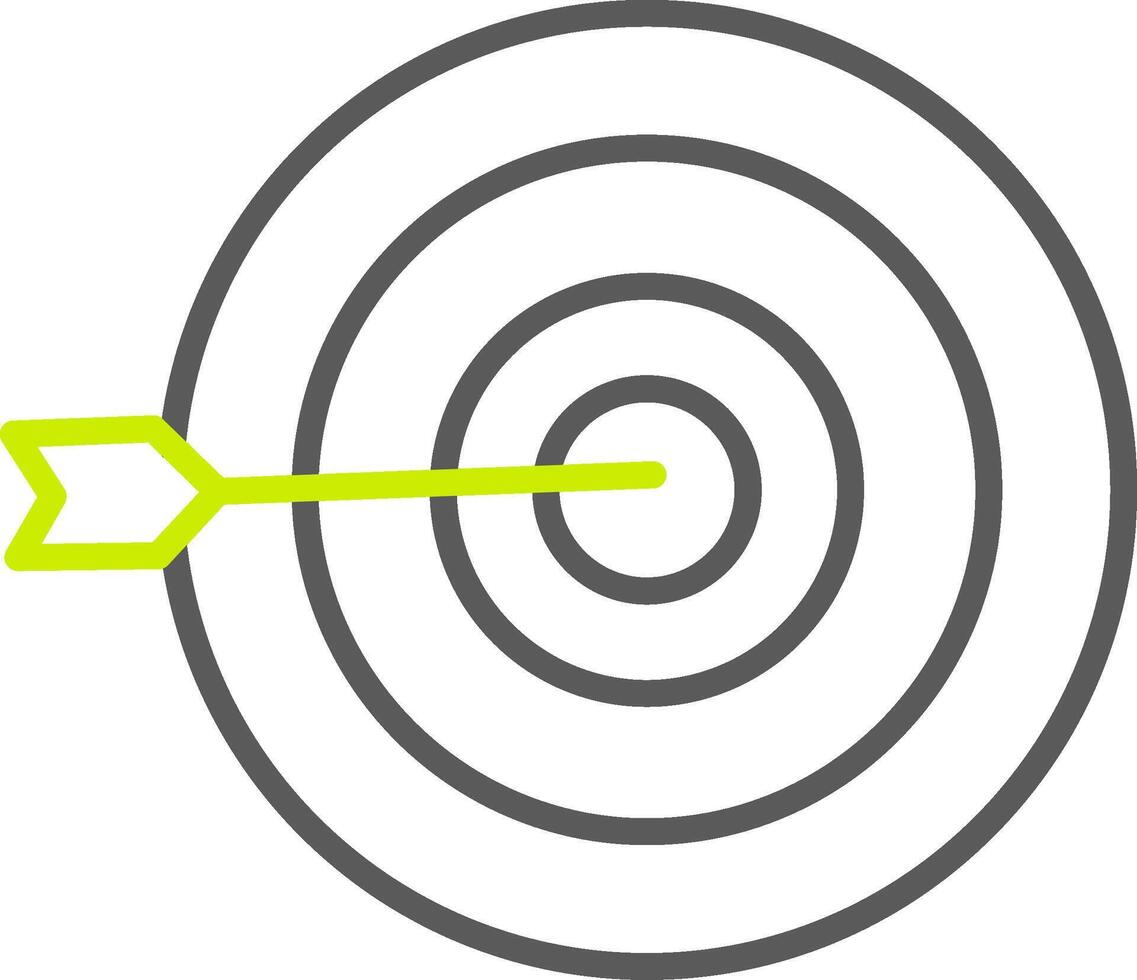 Targeting Line Two Color Icon vector