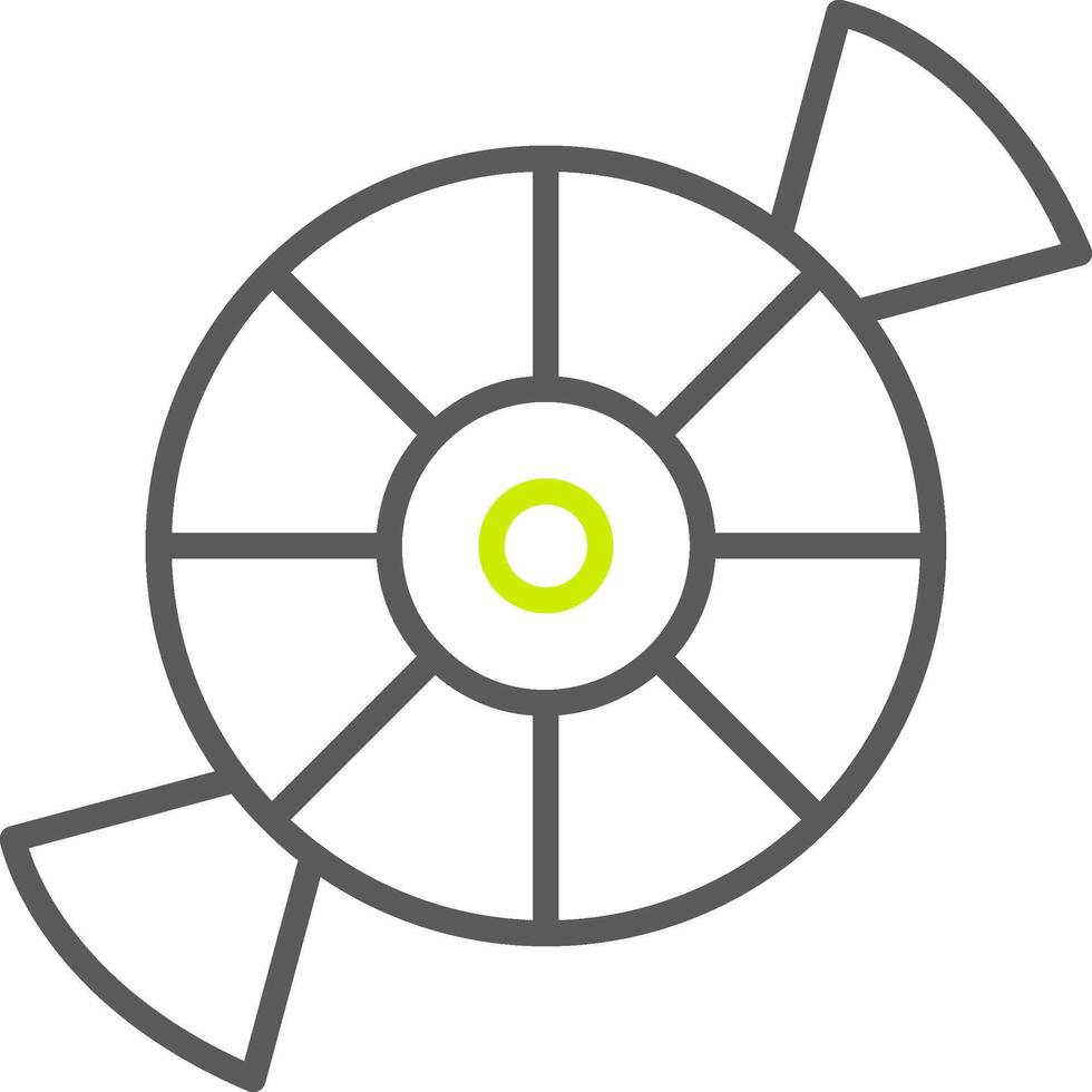 Mint Line Two Color Icon vector