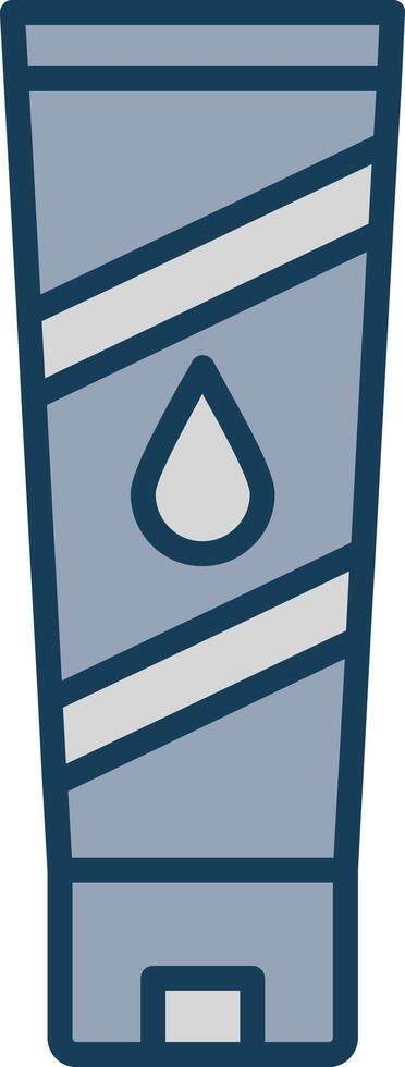 Toner Line Filled Grey Icon vector