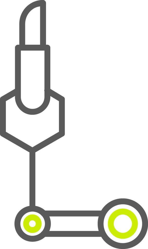 Science Line Two Color Icon vector