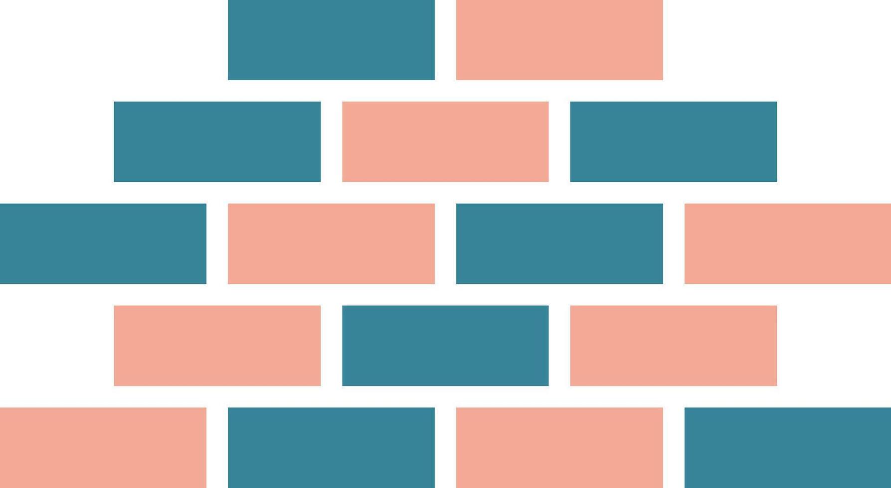 Wall Glyph Two Color Icon vector