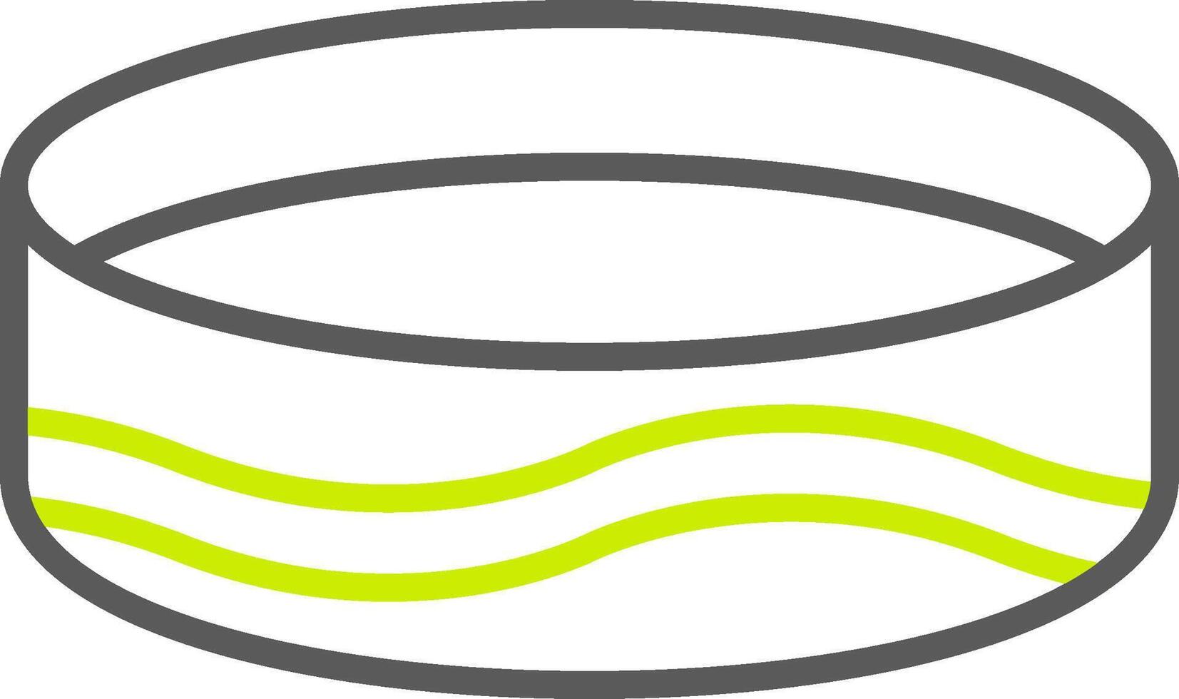 línea de pulsera icono de dos colores vector