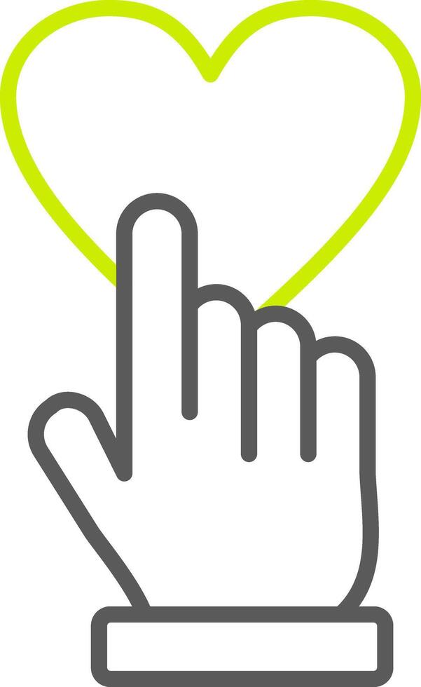 Honesty Line Two Color Icon vector