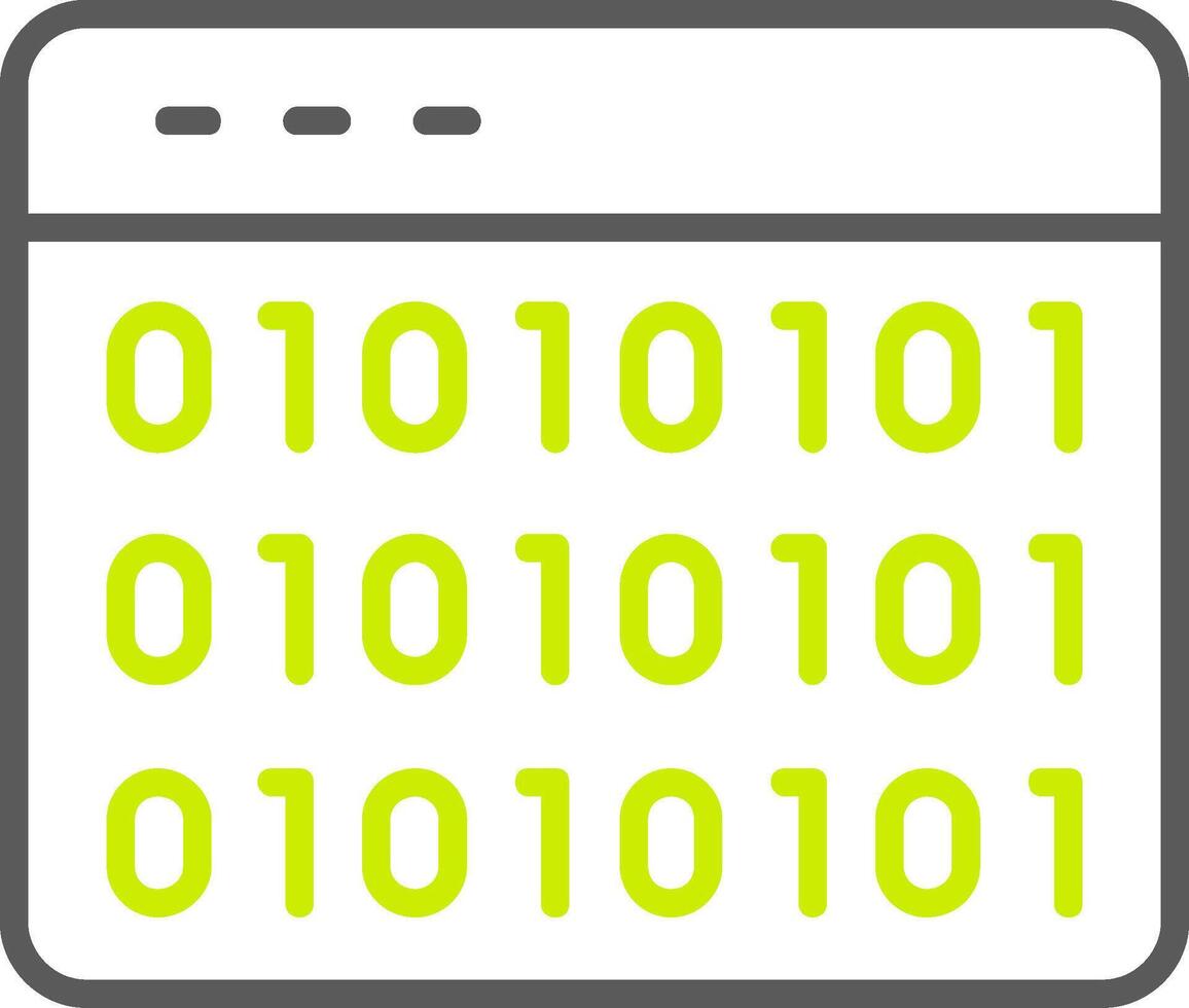 Website Codes Line Two Color Icon vector