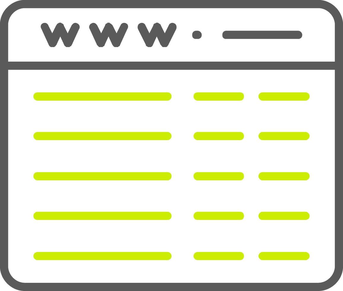 Web Programming Line Two Color Icon vector