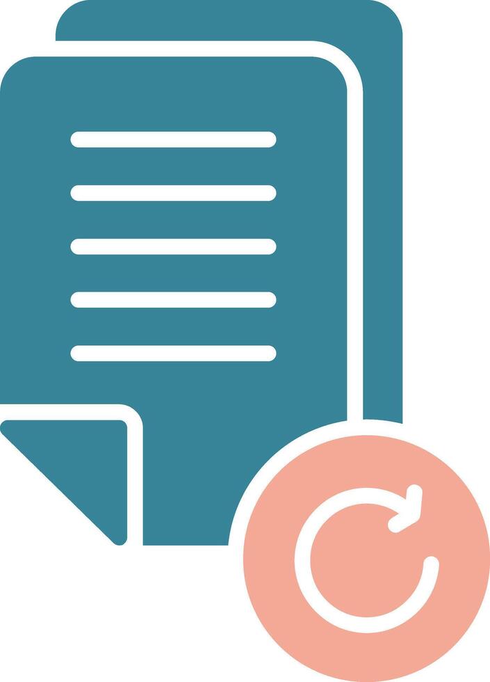 Sprint Glyph Two Color Icon vector