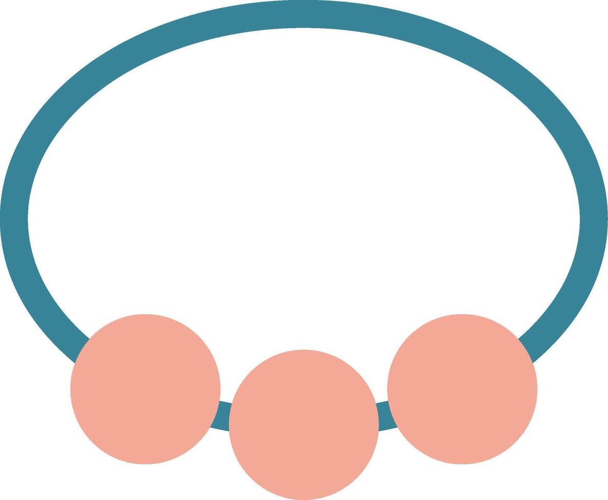 Bangle Glyph Two Color Icon vector