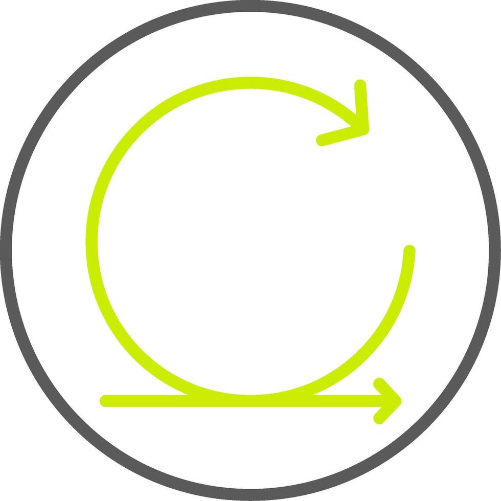 Agile Line Two Color Icon vector