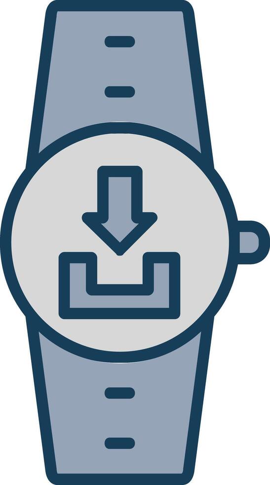 Download Line Filled Grey Icon vector