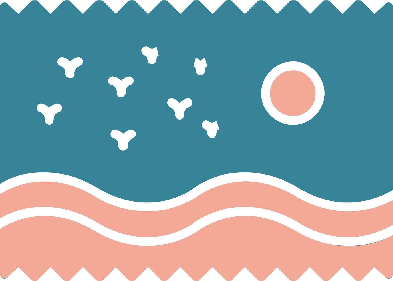 Photo Glyph Two Color Icon vector