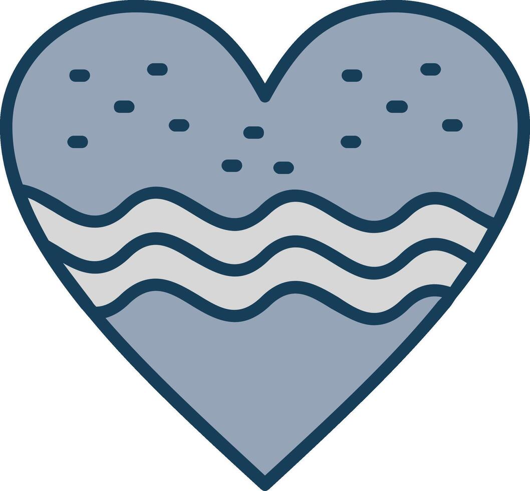 Cutter Line Filled Grey Icon vector