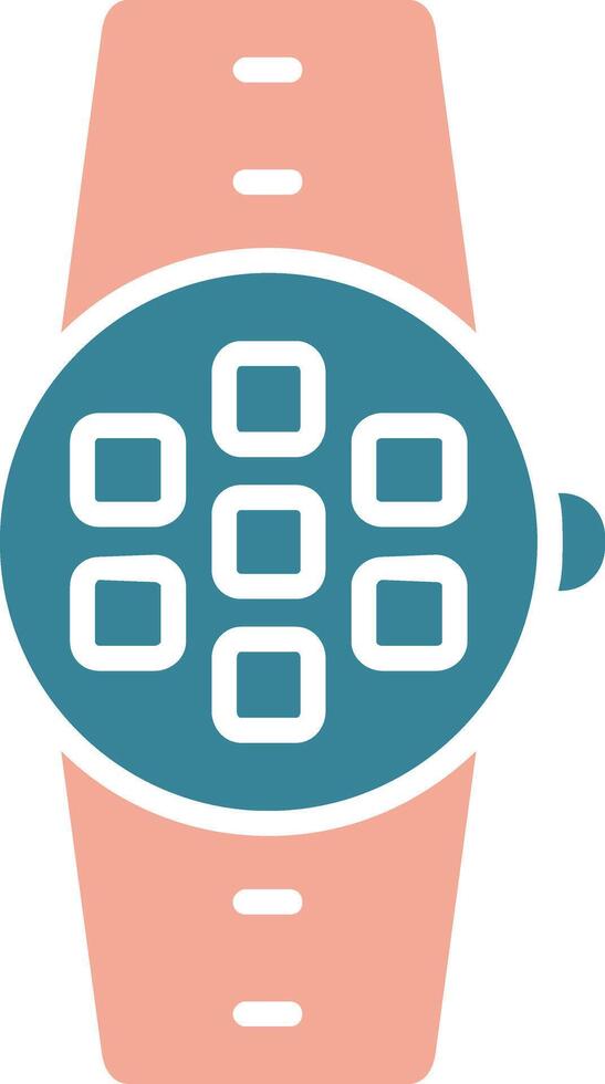 Apps Glyph Two Color Icon vector