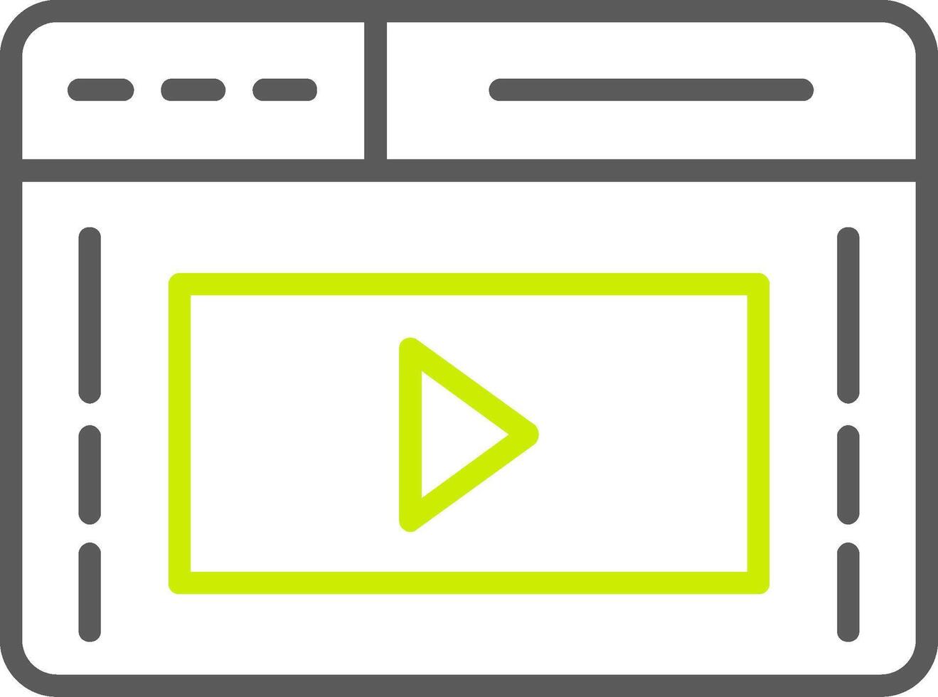 Line Two Color Icon vector