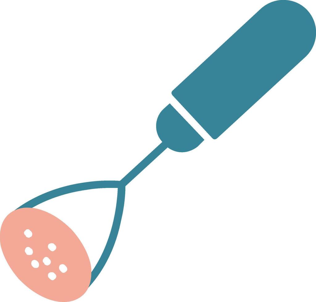 Masher Glyph Two Color Icon vector