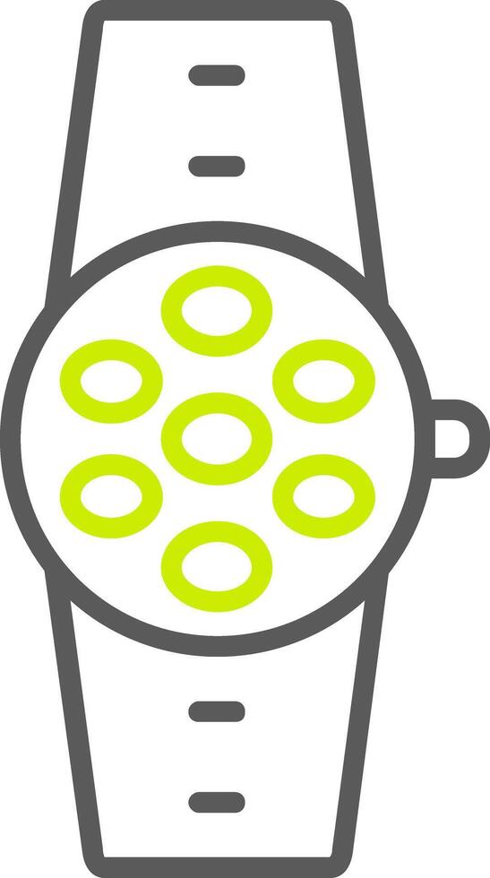 Apps Line Two Color Icon vector
